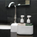 SET PARA JABÓN MAKASAR GRIS CLARO HM-070G ( HM-070 / HM070 / ACCESORIOS DE VIAJE,ACCESORIOS DE BELLEZA ) - Imagen 3
