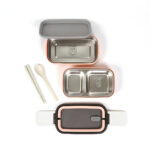 CONTENEDOR NIZWA ROSA CLARO HM-112RS ( HM-112 / HM112 / CONTENEDORES DE ALIMENTOS ) - Imagen 2