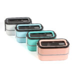 CONTENEDOR NIZWA ROSA CLARO HM-112RS ( HM-112 / HM112 / CONTENEDORES DE ALIMENTOS ) - Imagen 3