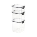 SET AGELLI NEGRO HM-118N ( HM-118 / HM118 / COCINA,CONTENEDORES DE ALIMENTOS )