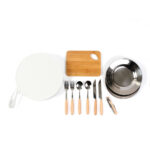 SET ASELE BLANCO HM-123B ( HM-123 / HM123 / COCINA ) - Imagen 4