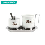 JUEGO FALSTER BLANCO HM-132B ( HM-132 / HM132 / COCINA,JARRAS Y PRENSAS FRANCESAS ) - Imagen 3