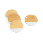 JUEGO PORTA VASOS FRAZÉ BLANCO HM-149B ( HM-149 / HM149 / COCINA,DECORACIÓN ) - Imagen 2