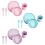 SET DE 5 PIEZAS NANGIS LILA HM-160M ( HM-160 / HM160 / CONTENEDORES DE ALIMENTOS ) - Imagen 2