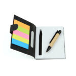 MINI LIBRETA ECOLÓGICA PAMPLONA CARTON LB-018C ( LB-018 / LB018 / LIBRETAS,CON BOLÍGRAFO ) - Imagen 2
