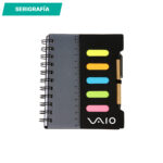 LIBRETA ECOLÓGICA NEGRO LB-025 ( LB-025 / LB025 / LIBRETAS,CON BOLÍGRAFO,ESPIRAL ) - Imagen 2