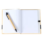 LIBRETA ECOLÓGICA VERDE LB-033V ( LB-033 / LB033 / LIBRETAS,ECOLÓGICAS,CON BOLÍGRAFO ) - Imagen 3