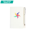 LIBRETA SIENA BLANCO LB-055B ( LB-055 / LB055 / CON BOLÍGRAFO ) - Imagen 3