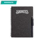 LIBRETA KANGAR NEGRO LB-059N ( LB-059 / LB059 / LIBRETAS,ECOLÓGICAS,ESPIRAL,CON BOLÍGRAFO ) - Imagen 3