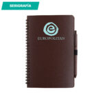 LIBRETA KUDAT CAFE OSCURO LB-060C ( LB-060 / LB060 / ECOLÓGICAS ) - Imagen 2