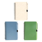 LIBRETA LUMUT VERDE LB-061V ( LB-061 / LB061 / CON BOLÍGRAFO,ESPIRAL,ECOLÓGICAS ) - Imagen 8