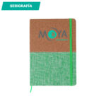 LIBRETA CORCHO BI TONO NARANJA LB-062O ( LB-062 / LB062 / LIBRETAS ) - Imagen 4