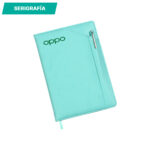 LIBRETA BIDIYA VERDE ESMERALDA LB-081V ( LB-081 / LB081 / CON BOLÍGRAFO ) - Imagen 2