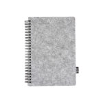 LIBRETA BELLARIA GRIS LB-089G ( LB-089 / LB089 / LIBRETAS,ECOLÓGICAS,ESPIRAL )