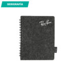 LIBRETA BUGIBBA GRIS OSCURO LB-095G ( LB-095 / LB095 / ECOLÓGICAS,LIBRETAS,ESPIRAL ) - Imagen 3