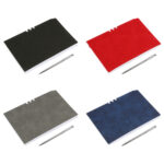 LIBRETA MALANS AZUL MARINO LB-102A ( LB-102 / LB102 / CON BOLÍGRAFO ) - Imagen 2
