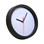 RELOJ DE PARED DE PLÁSTICO NEGRO PD-002N ( PD-002 / PD002 / PARED Y ESCRITORIO )