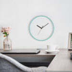 RELOJ CESIS VERDE CLARO PD-008V ( PD-008 / PD008 / PARED Y ESCRITORIO ) - Imagen 3