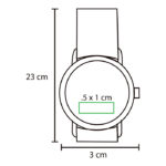 RELOJ BAKIÓ BERLÍN NEGRO RK-009 ( RK-009 / RK009 / RELOJES DE PULSO ) - Imagen 2