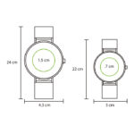 RELOJ DE PULSO DORADO DAMA RP-056DGD ( RP-056 / RP056 / RELOJES DE PULSO ) - Imagen 4