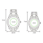 RELOJ DE PULSO DORADO DAMA RP-059D ( RP-059 / RP059 / RELOJES DE PULSO ) - Imagen 3