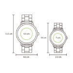 RELOJ DE PULSO PLATA DAMA RP-064DS ( RP-064 / RP064 / RELOJES DE PULSO ) - Imagen 3