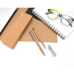 SET DE PLUMAS LUBLIN CORCHO ST-027C ( ST-027 / ST027 / OFICINA ) - Imagen 2