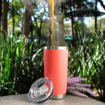 VASO QUEENS NARANJA TE-052O ( TE-052 / TE052 / VASOS ) - Imagen 2