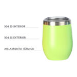 VASO OYAM NEGRO TE-061N ( TE-061 / TE061 / VASOS ) - Imagen 2