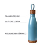 TERMO CORUÑA VINO TE-076W ( TE-076 / TE076 / TERMOS ) - Imagen 3