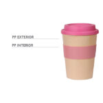 VASO FIGUERES ROSA TE-084RS ( TE-084 / TE084 / VASOS ) - Imagen 2