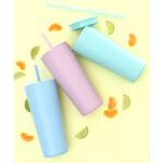 VASO COLELLI AZUL CLARO TE-165A ( TE-165 / TE165 / VASOS ) - Imagen 4
