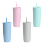 VASO COLELLI AZUL CLARO TE-165A ( TE-165 / TE165 / VASOS ) - Imagen 2