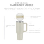 TERMO CALERI BEIGE TE-183BE ( TE-183 / TE183 / TERMOS ) - Imagen 6