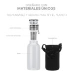 BOTELLA LESSEBO NEGRO TE-226N ( TE-226 / TE226 / CILINDROS ) - Imagen 3