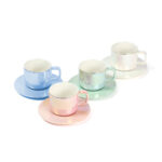 JUEGO LEOGANG VERDE CLARO TE-235V ( TE-235 / TE235 / TAZAS,COCINA ) - Imagen 3