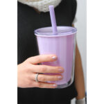 VASO EFERDING LILA TE-249M ( TE-249 / TE249 / VASOS ) - Imagen 4