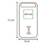CARGADOR INALÁMBRICO DE 8,000 MAH GRIS TH-060G ( TH-060 / TH060 /  ) - Imagen 3
