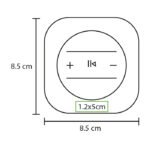 BOCINA NORMANDÍA BLANCO TH-076B ( TH-076 / TH076 / BOCINAS ) - Imagen 2