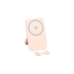 POWER BANK NAUDERS ROSA CLARO TH-246RS ( TH-246 / TH246 / CARGADORES Y POWER BANK,AUDÍFONOS )