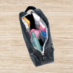 BOLSA CATERINA GRIS TX-050G ( TX-050 / TX050 / COSMETIQUERAS,NECESER ) - Imagen 3