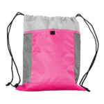 MORRAL TIPO SACO ROSA TX-060RS ( TX-060 / TX060 / BOLSAS DEPORTIVAS )