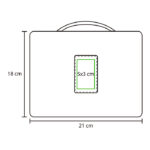 BOLSA MULTIUSOS TRAVEL SEASON GRIS TX-066G ( TX-066 / TX066 / ACCESORIOS DE VIAJE ) - Imagen 4