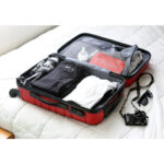 MALETA RÍGIDA DE VIAJE ROJO TX-069R ( TX-069 / TX069 / MALETAS RIGIDAS,MALETAS DE RUEDAS ) - Imagen 8