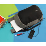 MOCHILA BRABUS ANTI ROBO GRIS TX-081G ( TX-081 / TX081 / BACKPACK ) - Imagen 3