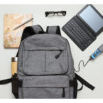 MOCHILA ARUA GRIS TX-088G ( TX-088 / TX088 / BACKPACK ) - Imagen 3