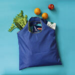 BOLSA PLEGABLE SCHULL NEGRO TX-102N ( TX-102 / TX102 / BOLSAS PARA SUPERMERCADO ) - Imagen 2