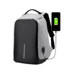 MOCHILA ANTI ROBO GRIS TX-113G ( TX-113 / TX113 / BACKPACK ) - Imagen 3