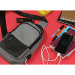 MOCHILA VIENG GRIS TX-161G ( TX-161 / TX161 / CROSSBODY ) - Imagen 3