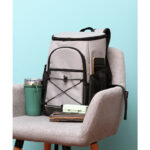 MOCHILA SUWAIQ GRIS CLARO TX-208G ( TX-208 / TX208 /  ) - Imagen 3